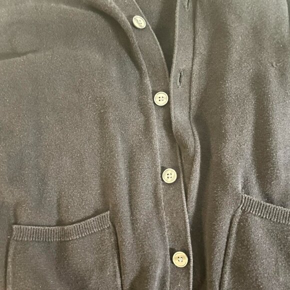 Black Cardigan Sweater - Picture 5 of 8